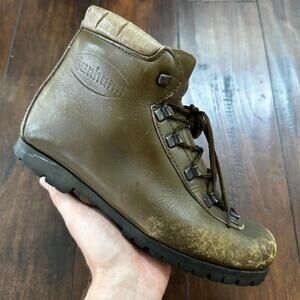 VTG Dunham Men’s 7? Tyrolean Mountain Hiking Boots Vibram Sole Italy